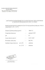 Zestawienie fizykochemicznych oznaczeń żelu kolagenowego z tołpygi